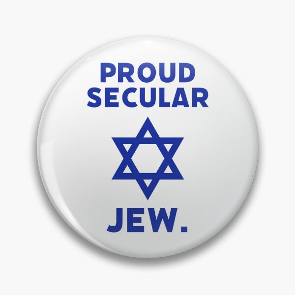 Item preview, Proud secular Jew  designed and sold by Rachel the Artist .