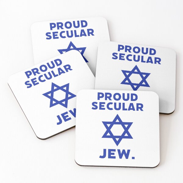 Item preview, Proud secular Jew  designed and sold by Rachel the Artist .