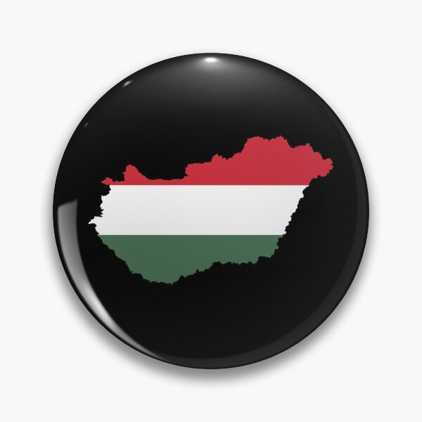 Item preview, Flag Map of Hungary designed and sold by feether-store.