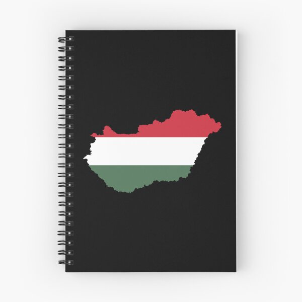 Item preview, Flag Map of Hungary designed and sold by feether-store.