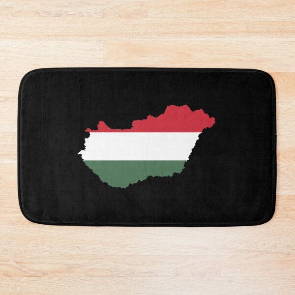 Item preview, Flag Map of Hungary designed and sold by feether-store.