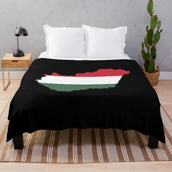 Item preview, Flag Map of Hungary designed and sold by feether-store.