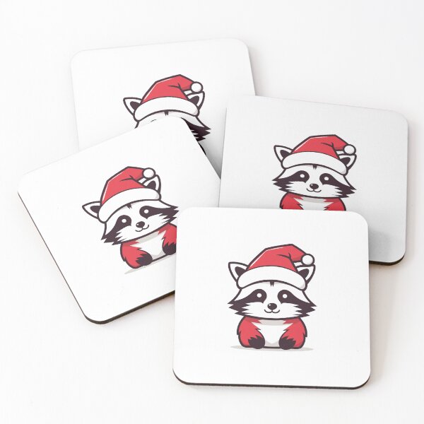 Item preview, Raccoon's Christmas Mischief designed and sold by MasterpiecePets.