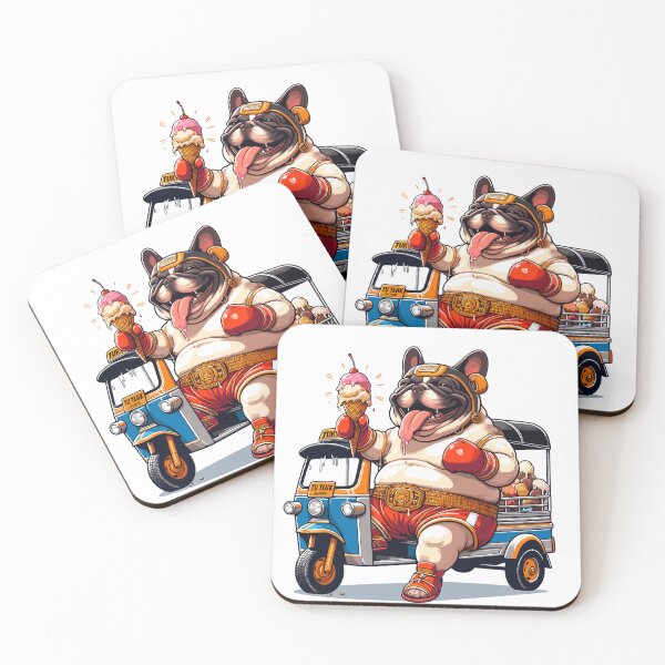Item preview, Papa bull dog loves to travel Thailand designed and sold by olopaw.