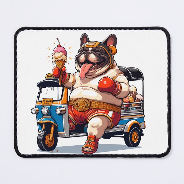 Item preview, Papa bull dog loves to travel Thailand designed and sold by olopaw.