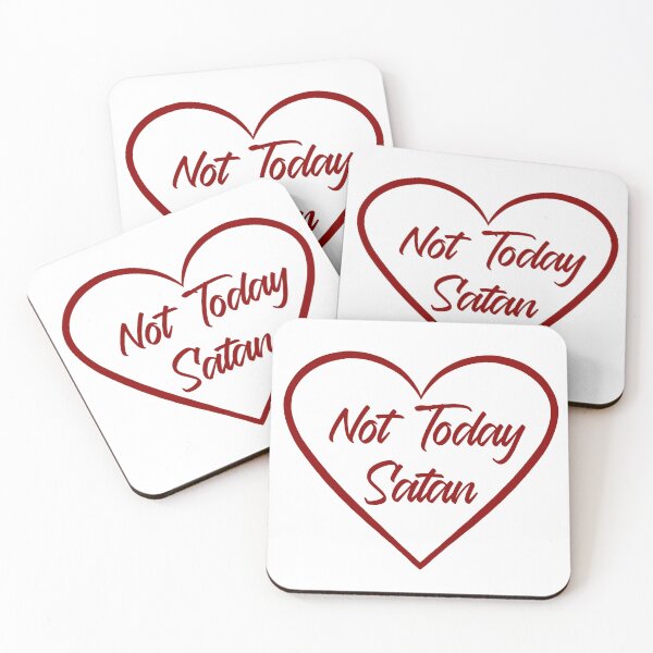 Item preview, NOT TODAY SATAN designed and sold by Lahaine1317.