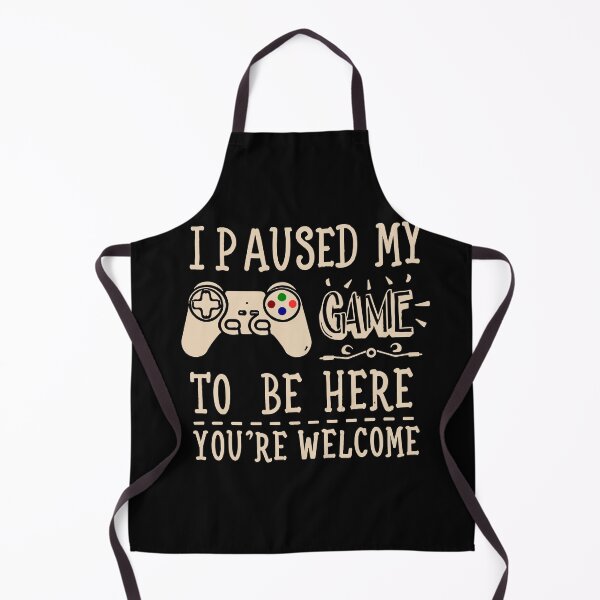 Item preview, I paused my game to be here Sarcastic designed and sold by philosofull.