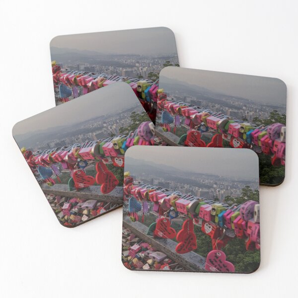 Item preview, Love Locks at Namsan Tower designed and sold by borealnymph.