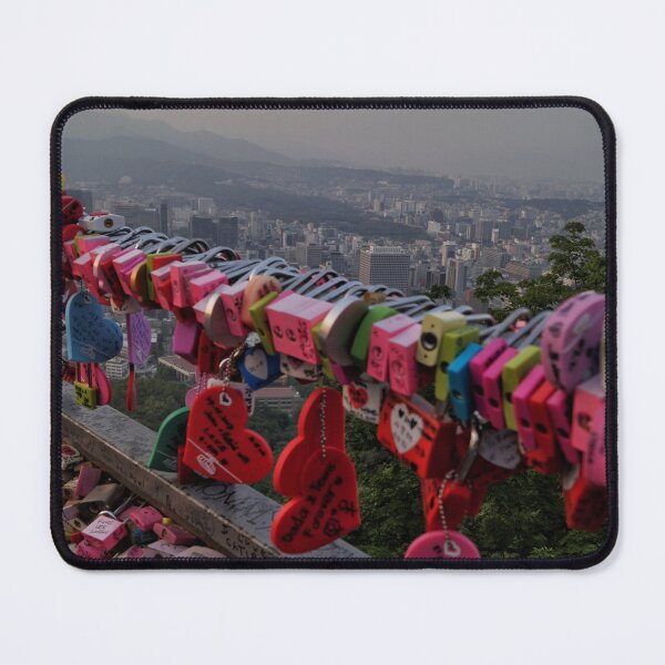 Item preview, Love Locks at Namsan Tower designed and sold by borealnymph.