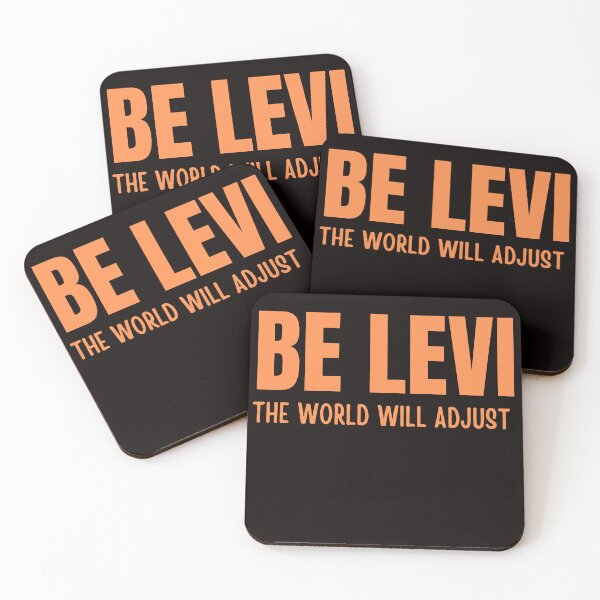 Item preview, Be Levi The World Will Adjust positive mindset designed and sold by ladylalitafanta.