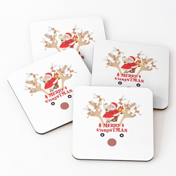 Item preview, Copy of Copy of Copy of Christmas Season- Colorful bright Christmas greeting, Santa Claus  designed and sold by Modern-Tropical.