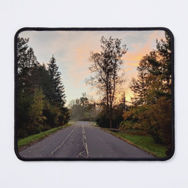 Item preview, Sunrise on a paved road designed and sold by Lauren Garnett.