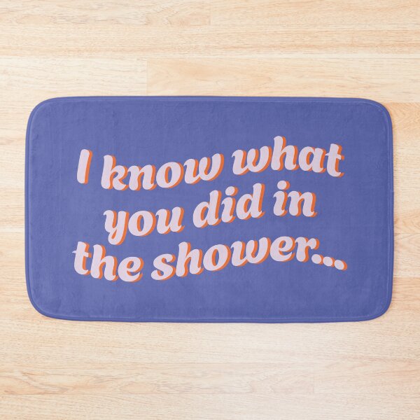 Item preview, Funny bath mat designed and sold by oozu.