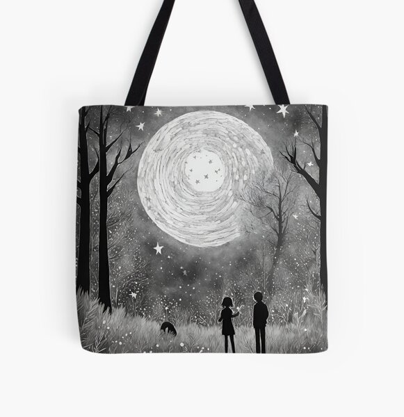 Item preview, Who stole the night? ai graphics designed and sold by JoyfulDrawing.