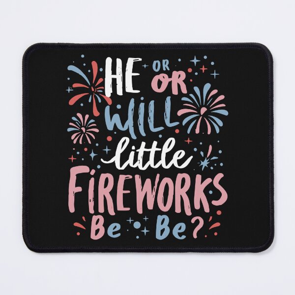 Item preview, He or She What Will Our Little Firework Be Gender Reveal T-Shirt designed and sold by MizoX7.