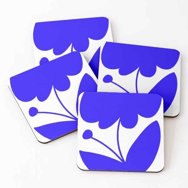 Item preview, Blue abstract flower designed and sold by delostantos.