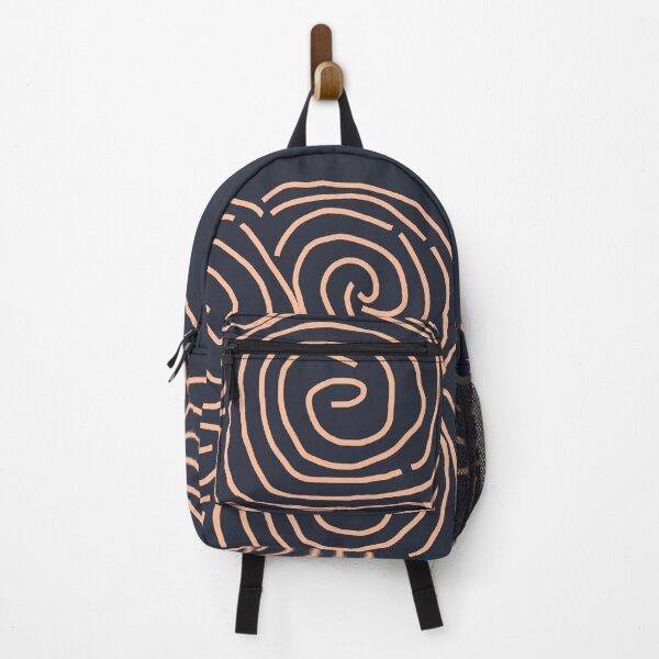 Item preview, Celtic Spiral Irish Roots Peach Fuzz Line Drawing Newgrange designed and sold by ellenhenry.