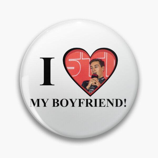 Item preview, George Russell I love my boyfriend designed and sold by maralangedijk03.