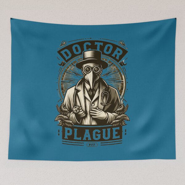 Item preview, Vintage Plague Doctor, never again designed and sold by CrisMor-Art.