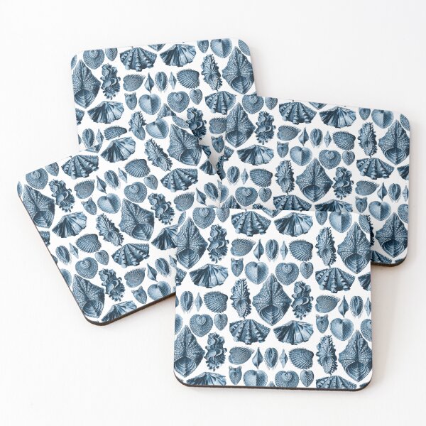 Item preview, Ernst Haeckel Acephala Mollusc Blue designed and sold by aimeewilson.