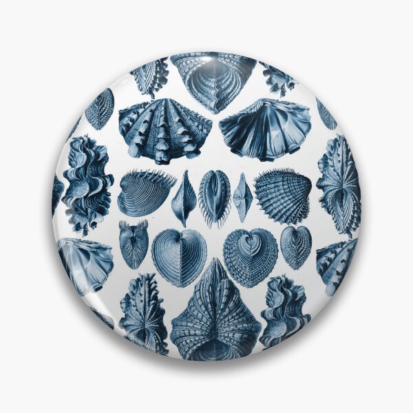 Item preview, Ernst Haeckel Acephala Mollusc Blue designed and sold by aimeewilson.