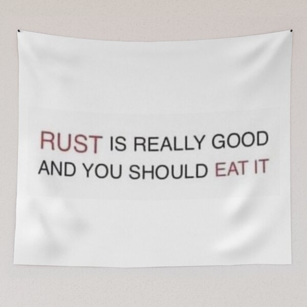 Item preview, Rust Is Really Good Bumper Sticker designed and sold by casserolestan.