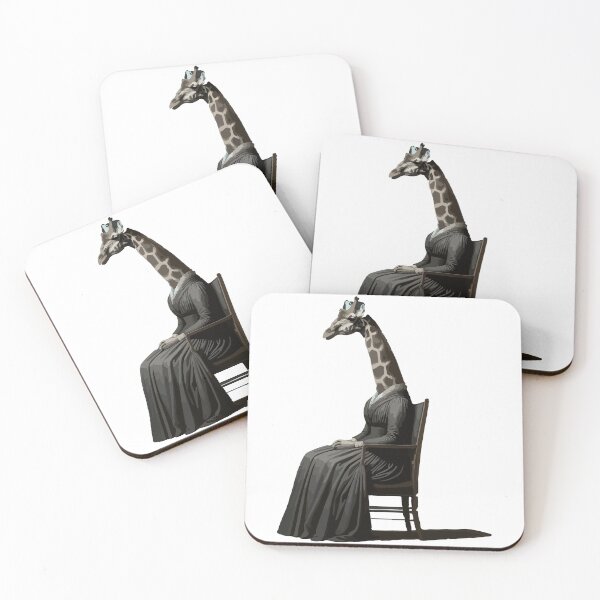 Item preview, Giraffe in Gown and Bonnet designed and sold by LexicalLegend.