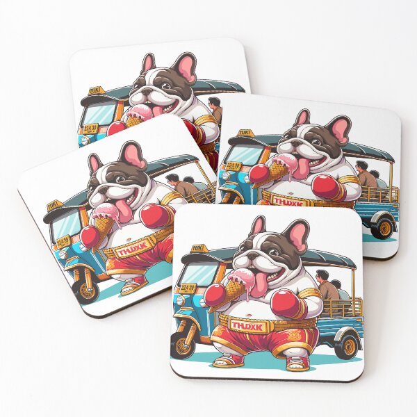 Item preview, Papa bull dog loves to travel Thailand designed and sold by olopaw.