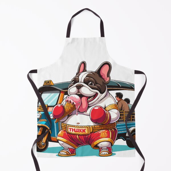 Item preview, Papa bull dog loves to travel Thailand designed and sold by olopaw.