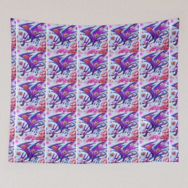 Item preview, purple flying dragon designed and sold by janjacbu.