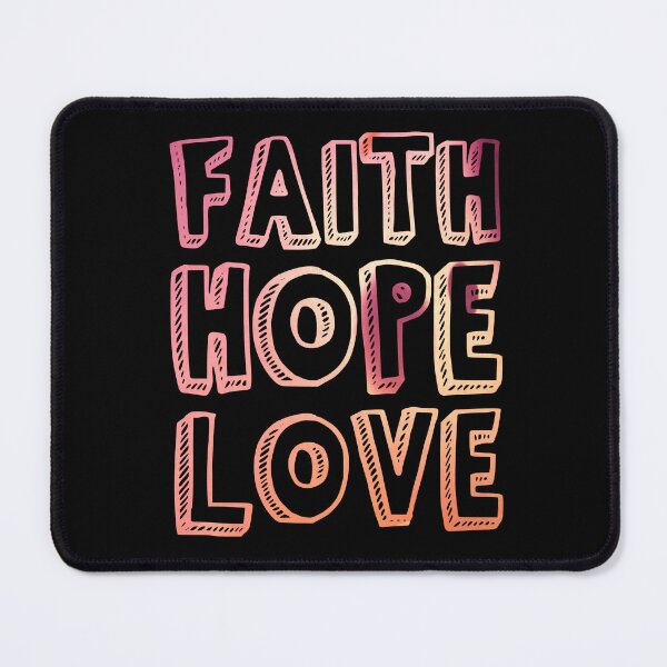 Item preview, Faith Hope Love Graphic designed and sold by SpiritualVision.