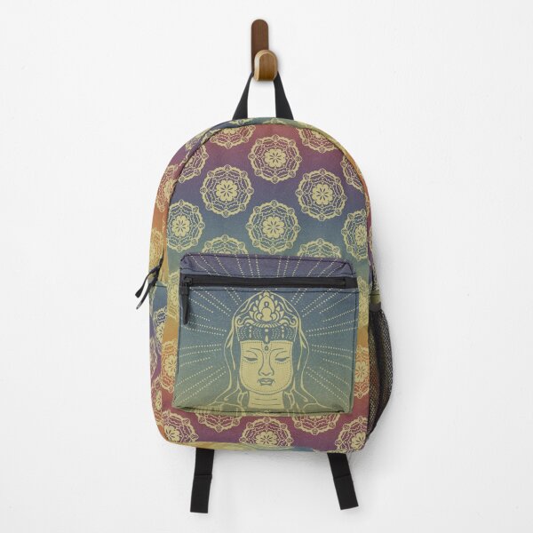 Item preview, Kuan Yin Sattva - Rainbow Sunset + Gold designed and sold by Irene Estelle.