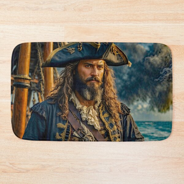 Item preview, 1,000 Piece Puzzle Challange ~ Pirates, Pirate Ships, Treasure, Tall Ships. Wall Art&Metal Art For Home Decorating, Desk&Mouse Pads, Pillows, Totes, Clock, Comforter, Blanket, Bath Mat designed and sold by MoreEZUSA-Here.