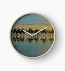 Cable Beach camel train Clock