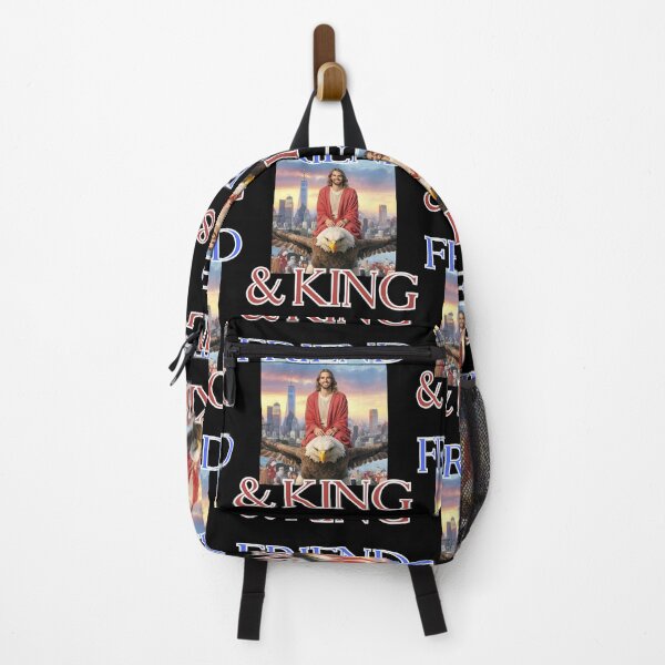 Item preview, Friend and King is Jesus on eagle in New York US christian funny gifts for easter designed and sold by thankful-loco.