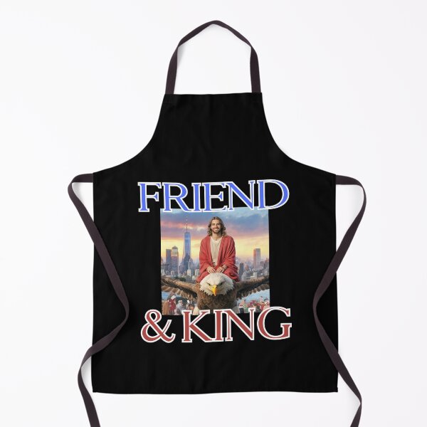 Item preview, Friend and King is Jesus on eagle in New York US christian funny gifts for easter designed and sold by thankful-loco.