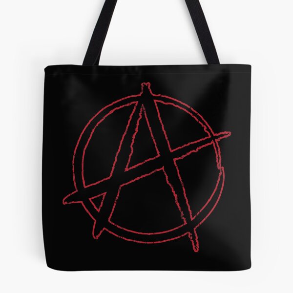 Item preview, Anarchy Symbol Distressed designed and sold by gorillamerch.