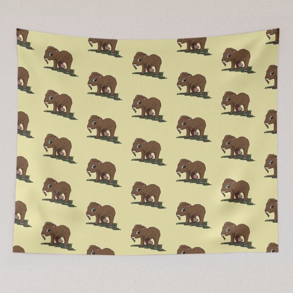 Item preview, Prehistoric Babies: Shy Mammoth  designed and sold by WriterofDreams.