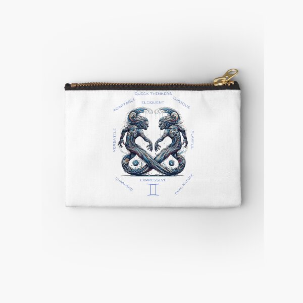 Item preview, "Twinned Elegance: A Gemini's Abstract Portrait" designed and sold by TinyHex.