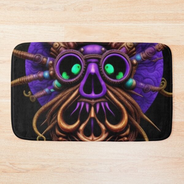 Item preview, Trippy Dark Steampunk Skull Art designed and sold by TheDarkWardrobe.