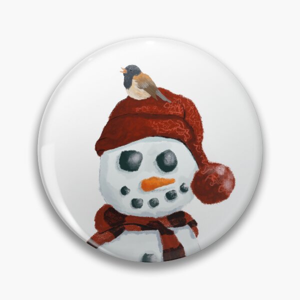 Item preview, Snow Person and Junco designed and sold by Kim Rausch.