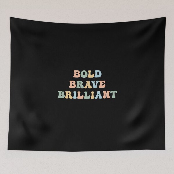 Item preview, Bold Brave Brilliant designed and sold by minimaldshop.