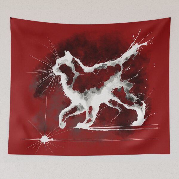Item preview, Long Haired Cat Watercolor - Minimalistic  designed and sold by HausKatz.