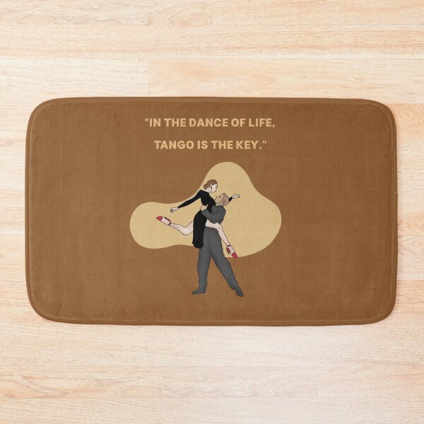 Item preview, In the dance of life, tango is the key. Dance wear milonga couple design designed and sold by La Loca.