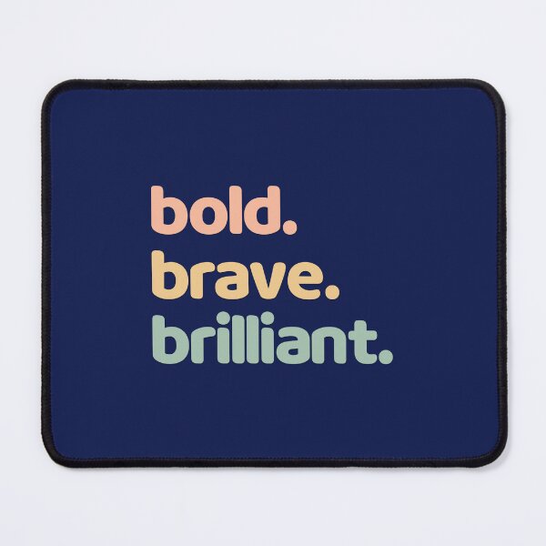 Item preview, Bold Brave Brilliant designed and sold by minimaldshop.