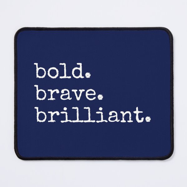 Item preview, Bold Brave Brilliant designed and sold by minimaldshop.