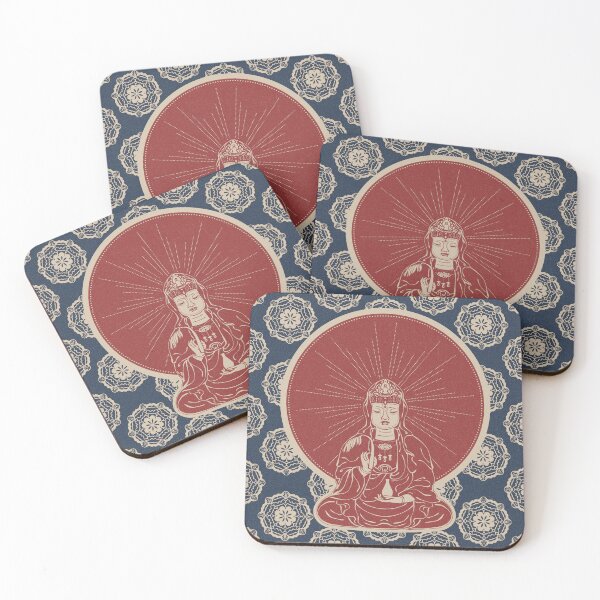 Item preview, Kuan Yin Sattva - Dusk, Ruby, Dove designed and sold by Irene Estelle.