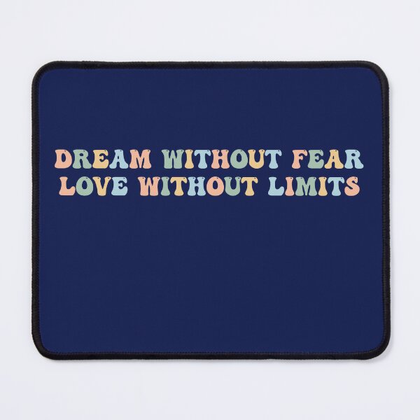 Item preview, Dream without fear love without limits designed and sold by minimaldshop.
