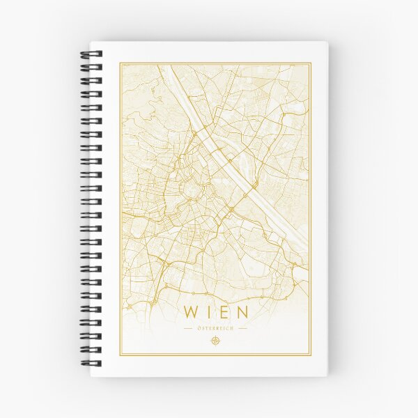 Item preview, Vienna City Map designed and sold by feether-store.