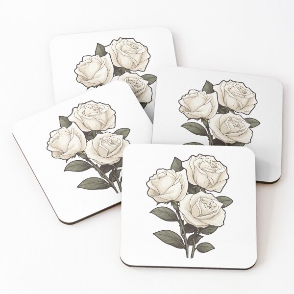 Item preview, Pearl Colored Roses for June Birth Month designed and sold by AutumnAnnes.